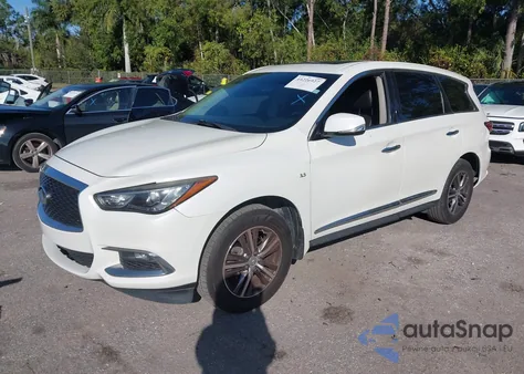 2017 Infiniti Qx60 z USA, uszkodzony, nr VIN 5N1DL0MNXHC550309